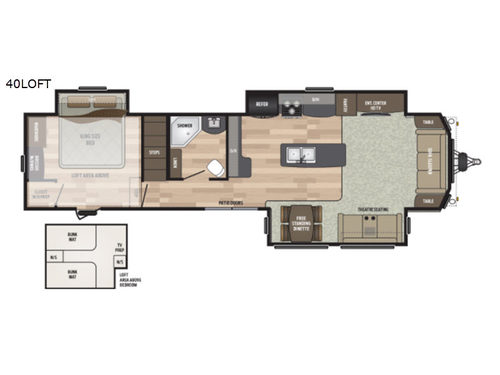 Residence 40LOFT Floorplan