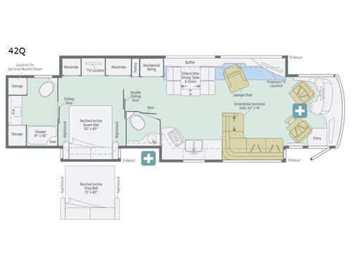 Horizon 42Q Floorplan