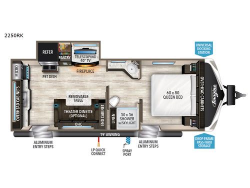 Imagine 2250RK Floorplan