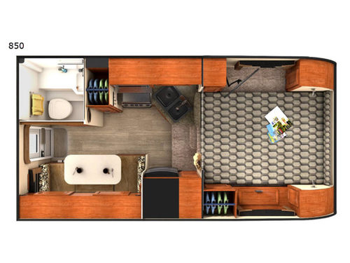 Lance 850 Floorplan