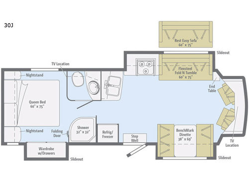 Cambria 30J Floorplan