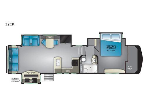 Bighorn Traveler 32CK Floorplan