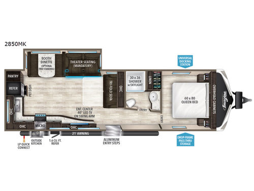 Imagine 2850MK Floorplan