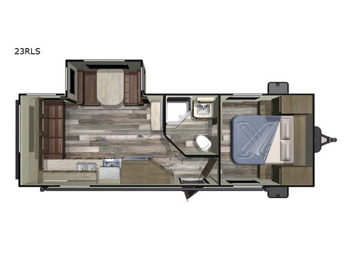 Autumn Ridge Outfitter 23RLS Floorplan