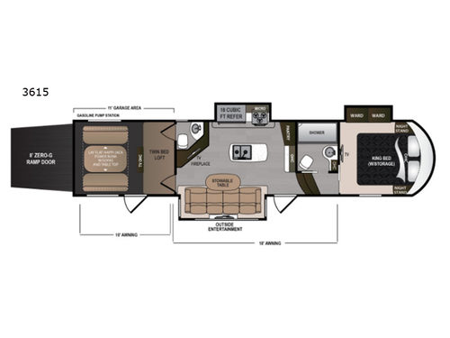 Voltage V3615 Floorplan