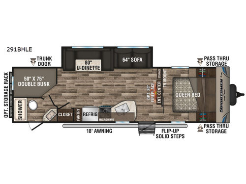 Sportsmen LE 291BHLE Floorplan