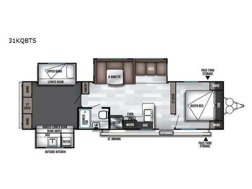 Salem 31KQBTS Floorplan