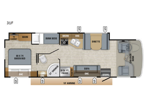 Greyhawk 31F Floorplan