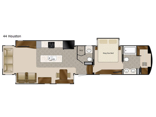Mobile Suites 44 Houston Floorplan