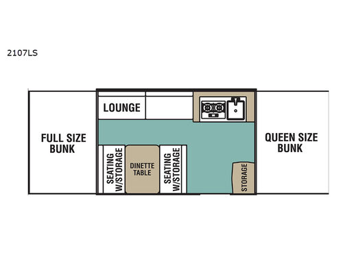 LS Series 2107LS Floorplan