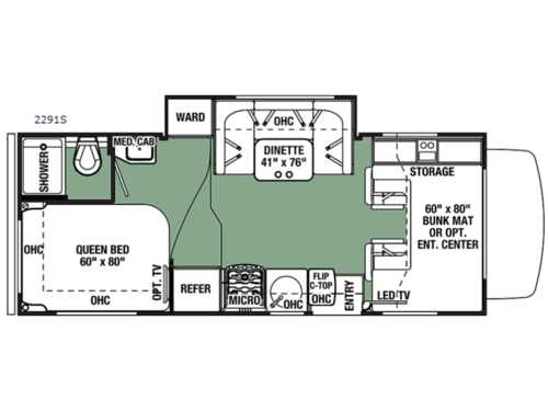 Forester 2291S Ford Floorplan