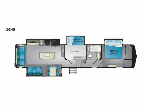 Bighorn Traveler 39MB Floorplan
