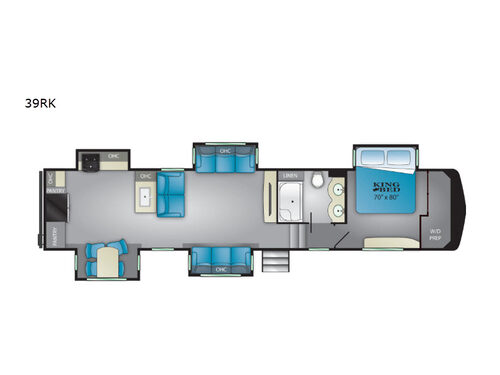 Bighorn Traveler 39RK Floorplan