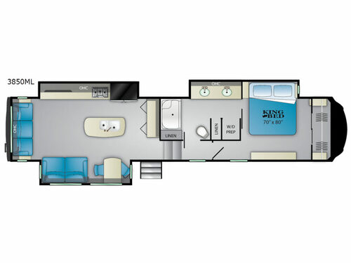 Bighorn 3850ML Floorplan