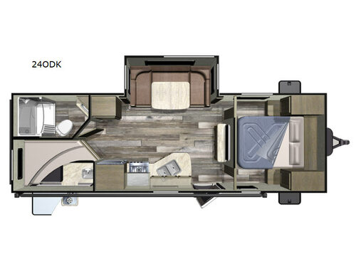 Launch Outfitter 24ODK Floorplan
