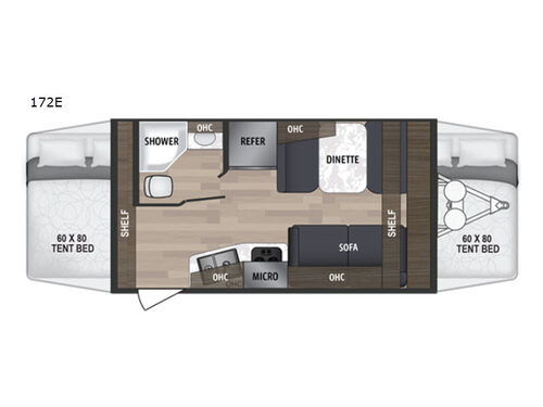 Kodiak Cub 172E Floorplan