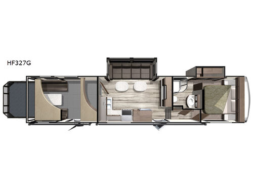 Highlander HF327G Floorplan