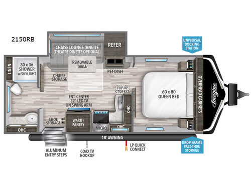 Imagine 2150RB Floorplan