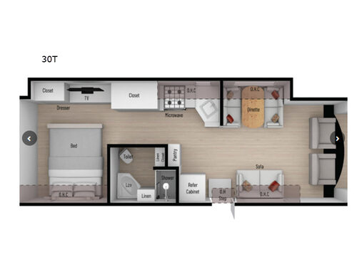 Triumph 30T Floorplan