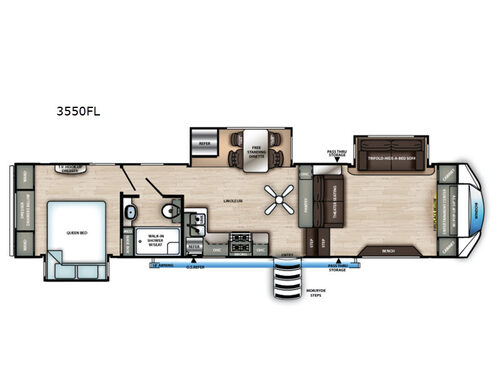 Sierra C-Class 3550FL Floorplan