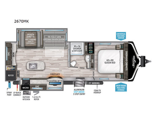 Imagine 2670MK Floorplan