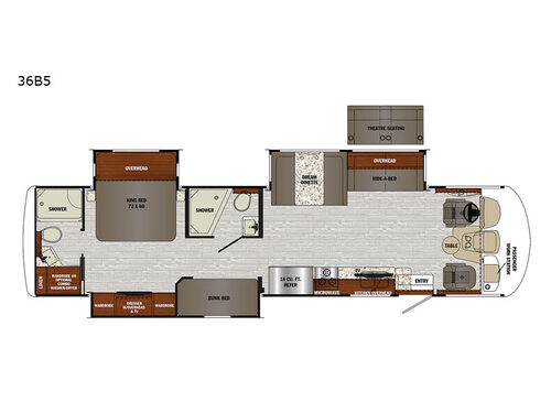 Georgetown 5 Series 36B5 Floorplan