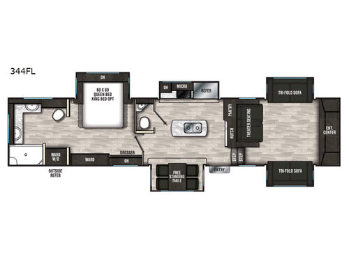 New 2021 Coachmen RV Brookstone 344FL Fifth Wheel at Roth RV