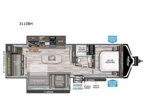 Imagine 3110BH Floorplan