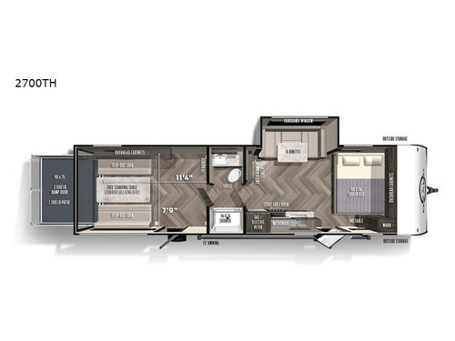 Ozark 2700TH Floorplan