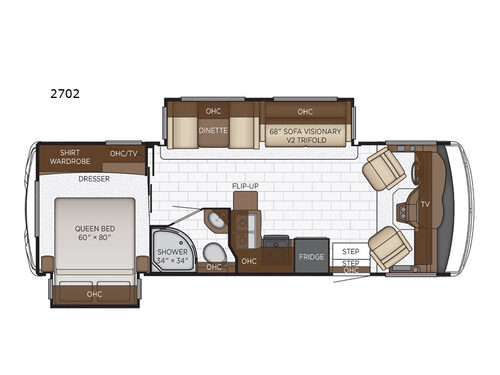 Bay Star Sport 2702 Floorplan