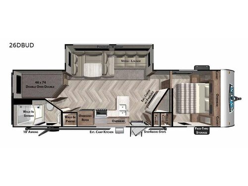Salem 26DBUD Floorplan
