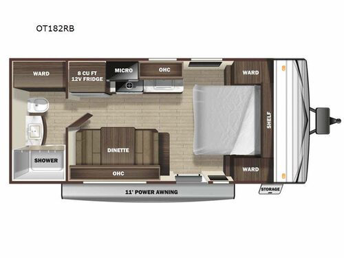 Open Range Conventional OT182RB Floorplan