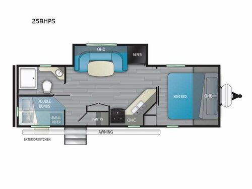 North Trail 25BHPS Floorplan