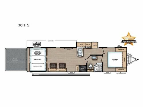 Catalina Trail Blazer 30THS Floorplan