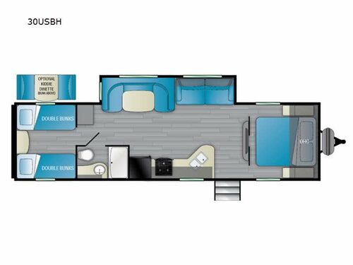 Trail Runner 30USBH Floorplan