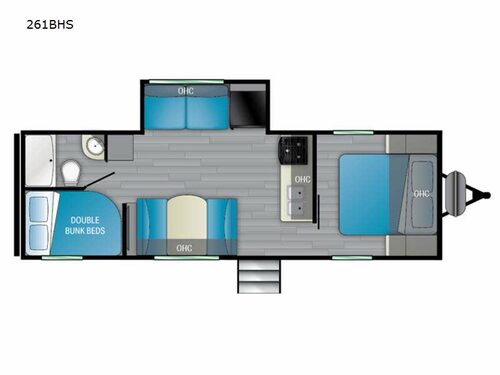 Trail Runner 261BHS Floorplan