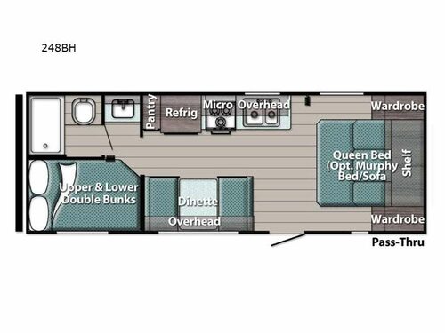 Ameri-Lite Ultra Lite 248BH Floorplan