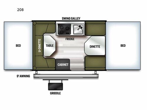 Flagstaff MAC Series 208 Floorplan