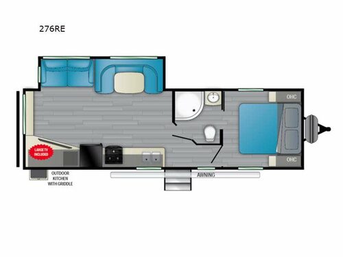 Prowler 276RE Floorplan