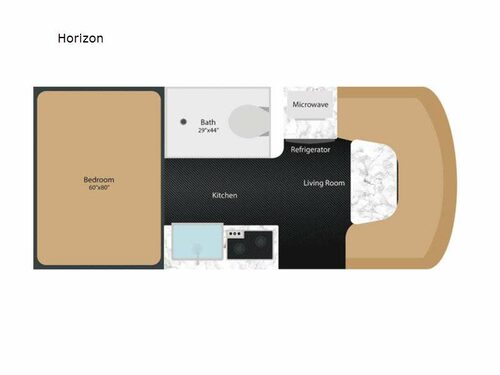 Sol Horizon Rover Floorplan