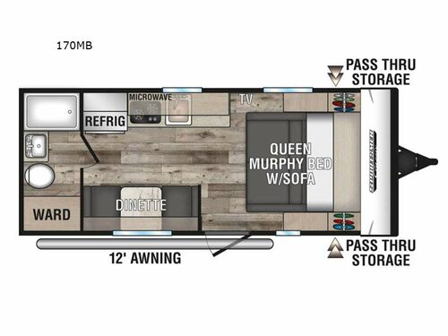 Sportsmen Classic 170MB Floorplan