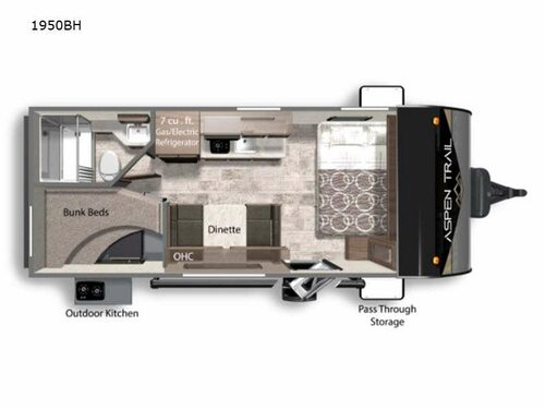 Aspen Trail LE 1950BH Floorplan