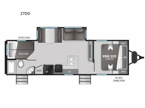 Radiance Ultra Lite 27DD Floorplan