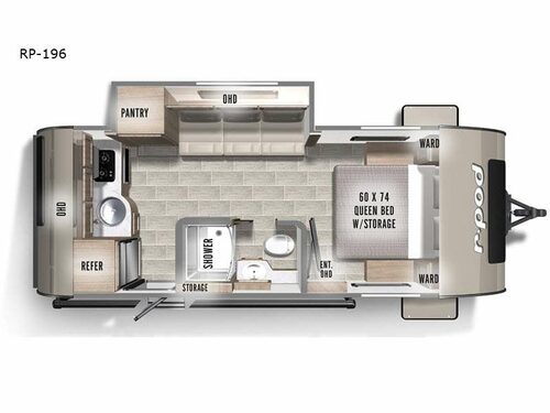R Pod RP-196 Floorplan