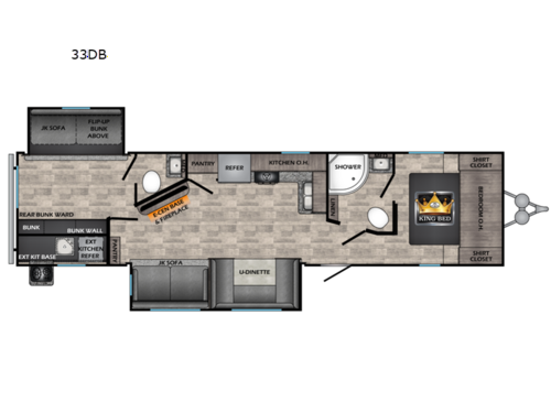 Volante 33DB Floorplan