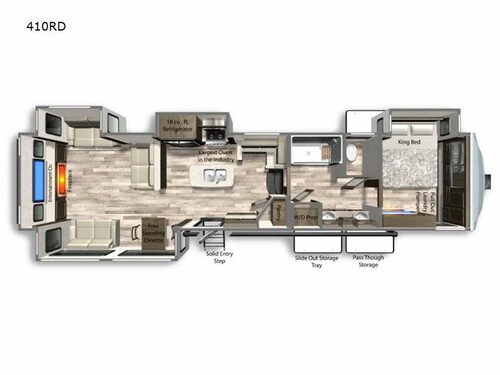 Yukon 410RD Floorplan