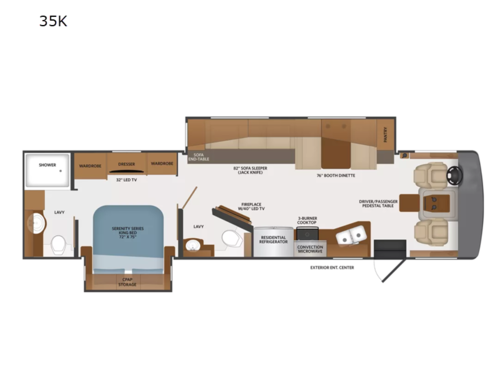 Bounder 35K Floorplan