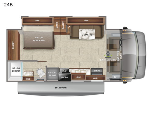 Redhawk 24B Floorplan