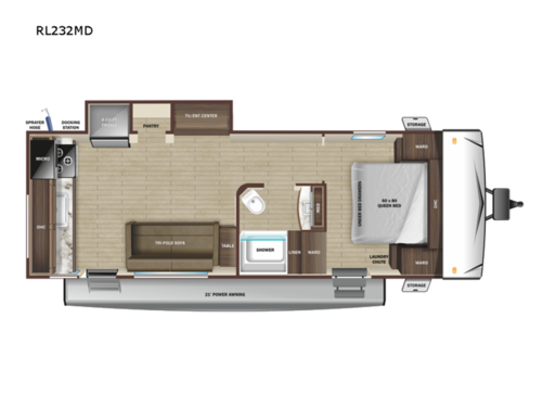 Range Lite RL232MD Floorplan