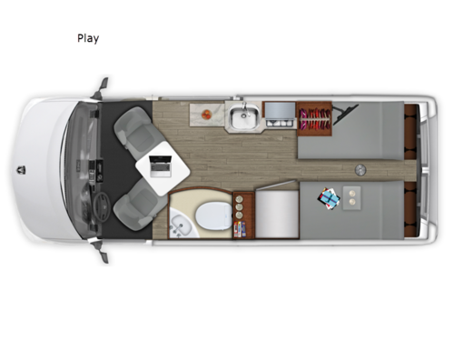 Roadtrek Play Floorplan